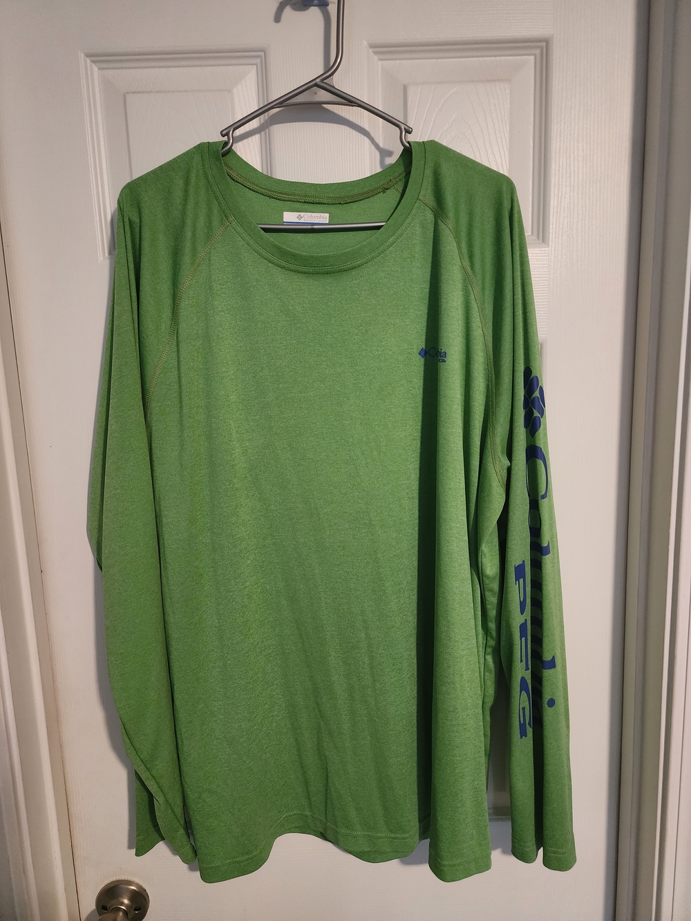 Columbia Men’s Long-Sleeve Performance Shirt - Green